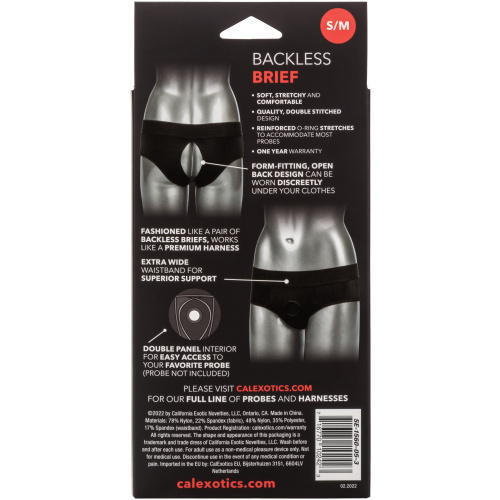 Her Royal Harness Backless Brief - S/m