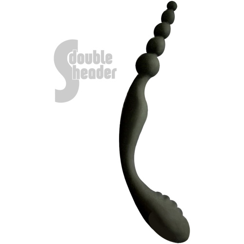 The 9's S-Double Header Double Ended Silicone Beads