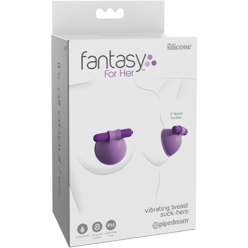 Fantasy for Her Vibrating Breast Suck-Hers 3"