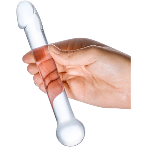 7 Inch Realistic Head Glass Dildo