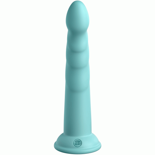 Dillio Platinum - Slim Seven 7 Inch Dildo - Teal
