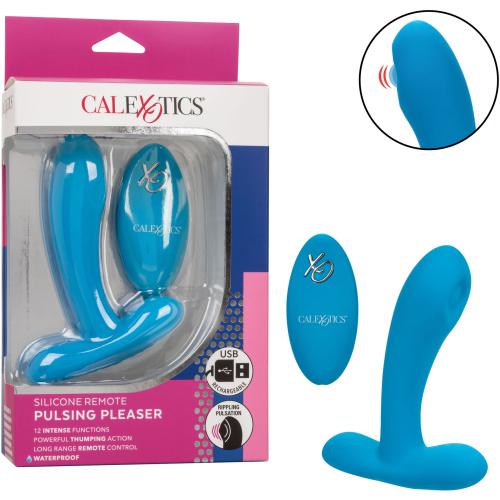 Silicone Remote Pulsing Pleaser