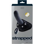 Strapped Rechargeable Strap on - Black