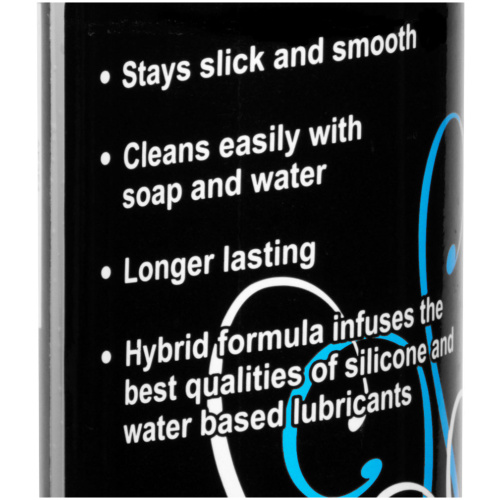 Passion Hybrid Water and Silicone Blind Lubricant - 8 Oz.