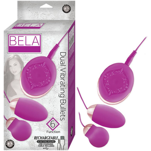 Bela Dual Vibrating Bullets - Purple
