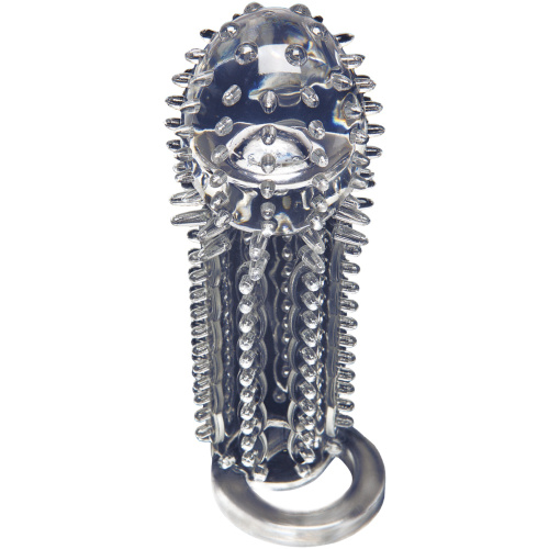 Optimale Stimulator Extension With Ball Strap - Clear