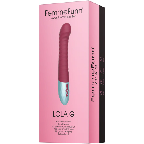 Lola G - Double Layered G Spot - Maroon