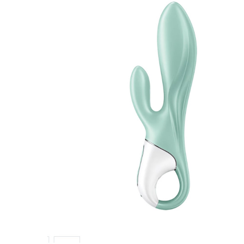 Satisfyer Air Pump Bunny 5 Plus Inflatable Rabbit Vibrator - Mint