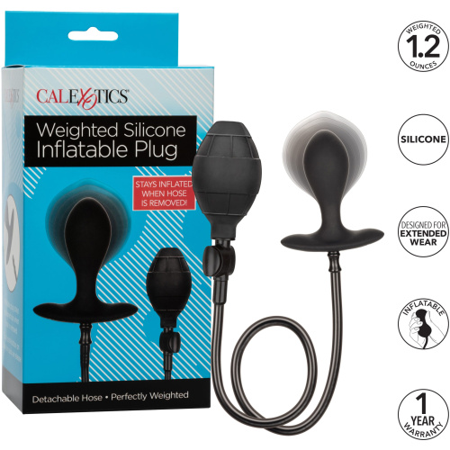 Weighted Silicone Inflatable Plug
