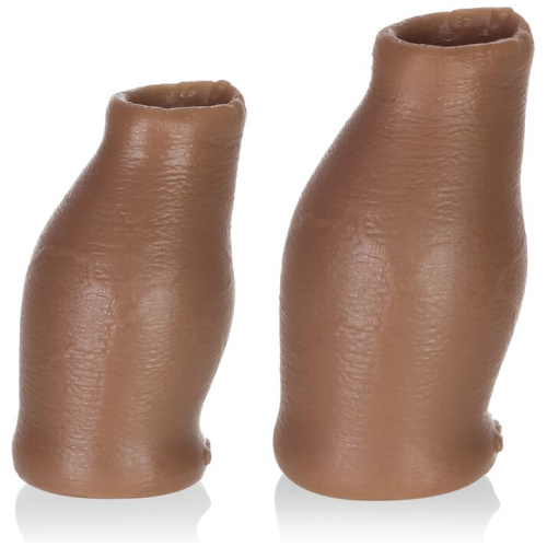 Hood Moreskin Silicone Faux Foreskin - Medium Tone - Small/medium