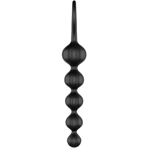 Satisfyer Beads Super Soft Silicone - Black