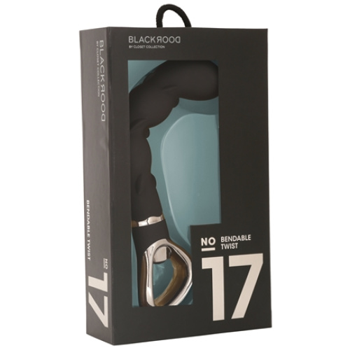 No. 17 Power Contour Vibrator Ribbed - Black