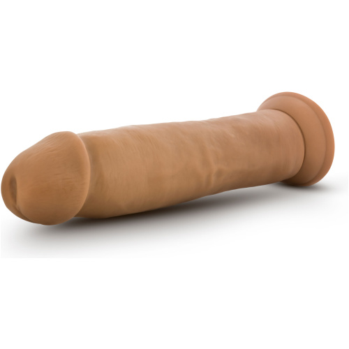 Dr. Skin Silicone - Dr. Henry - 9 Inch Dildo With Suction Cup - Mocha