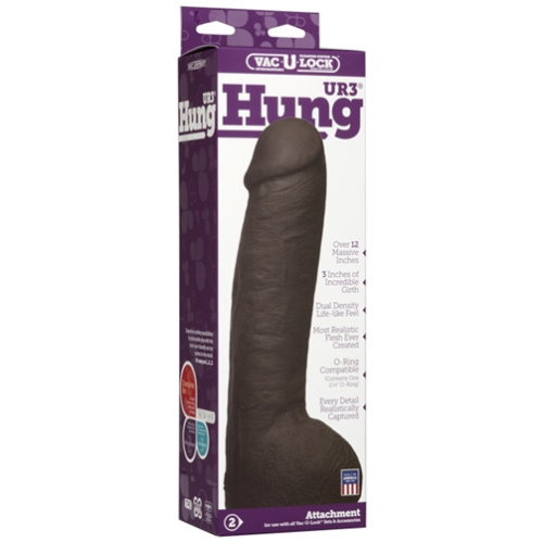 Vac-U-Lock Ultraskyn Hung - Chocolate