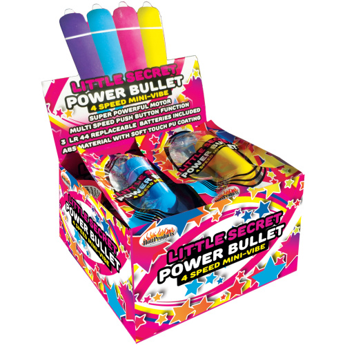 Little Secret Power Bullet - 12 Piece Display
