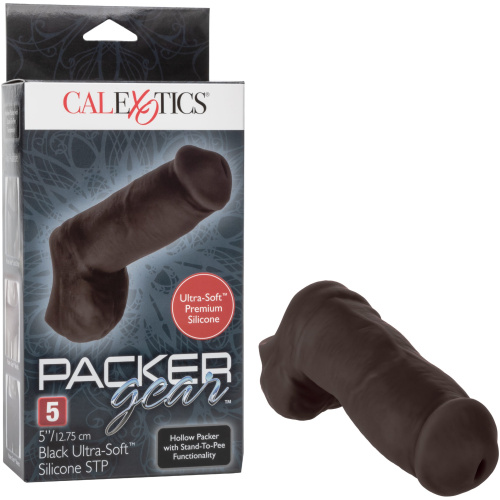 Packer Gear 5 Inch Ultra-Soft Silicone Stp Packer - Black