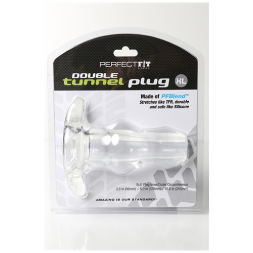 Double Tunnel Plug XL - Clear
