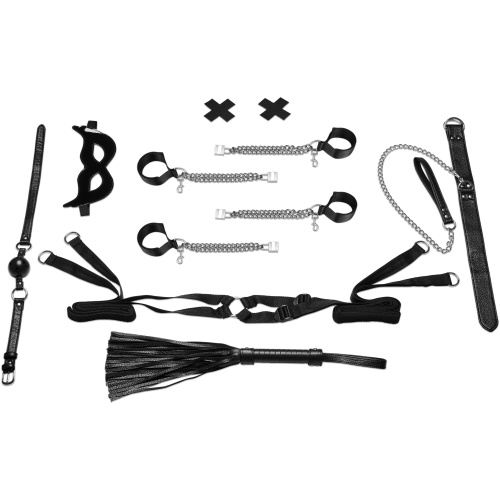 Master-Slave Domination Chain-Me-Up 6pc Bedspreaders Set