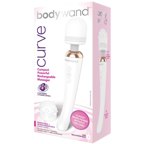 Bodywand Curve Rechargeable - White
