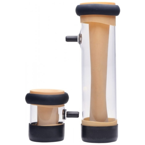 Love Botz the Milker Duel Cylinder Deluxe  Stroking Machine