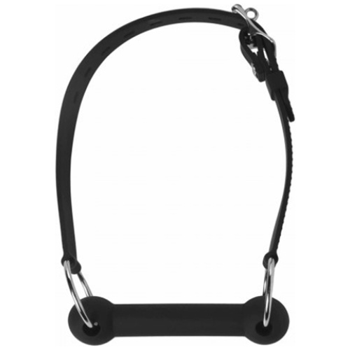 Mr. Ed Lockable Silicone Horse Bit Bag - Black