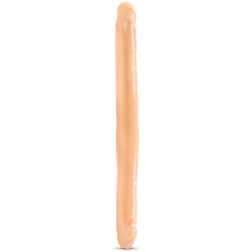 B Yours 16 Inch Double Dildo - Beige