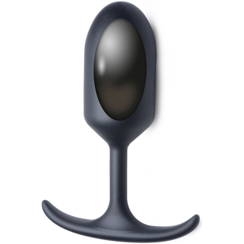 Premium Silicone Weighted Anal Plug - Small