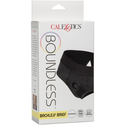 Boundless Backless Brief - 2xl/3xl - Black