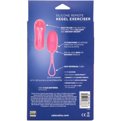 Silicone Remote Control Kegel Exerciser