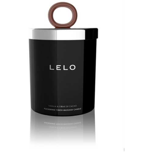 Flickering Touch Massage Candle Vanilla and Cream  De Cacao - 5.3 Oz