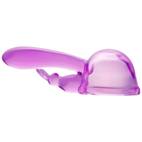Original Rabbit Dual Stimulation Wand  Attachment - Purple We-Ab935