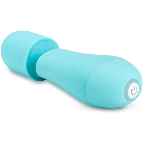 Rose - Petite Massage Wand - Blue