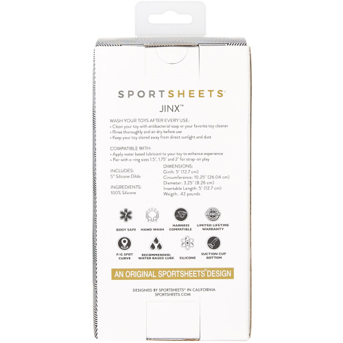 Nexus Collection - Jinx - 5 Inch Silicone Dildo