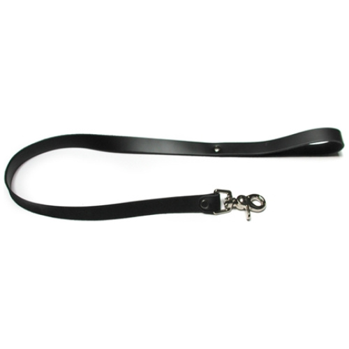 Leather Leash Black