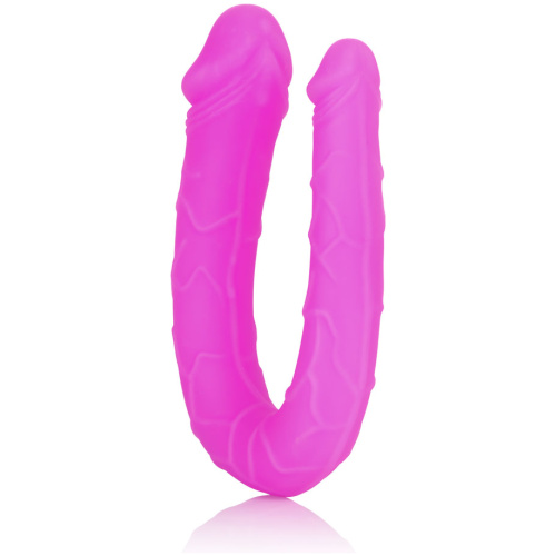 Silicone Double Dong Ac/dc Dong - Pink