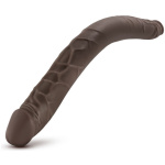 Dr. Skin - 16 Inch Double Dildo - Chocolate