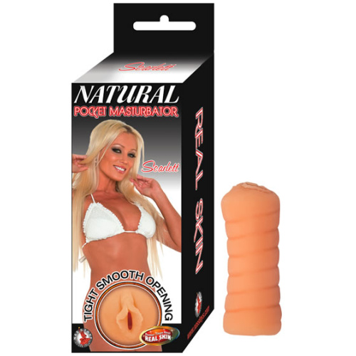 Natural Pocket Masturbator Scarlet - Flesh