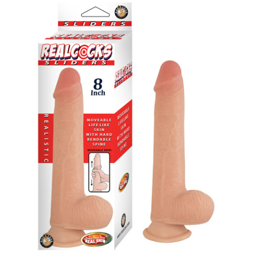 Realcocks Sliders 8" - Flesh