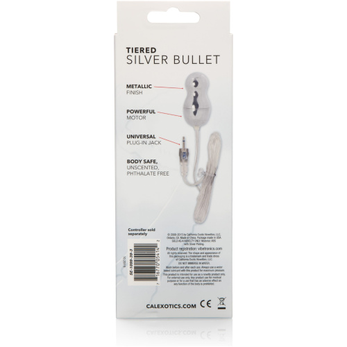 Sterling Collection Triple Tiered Silver Bullet