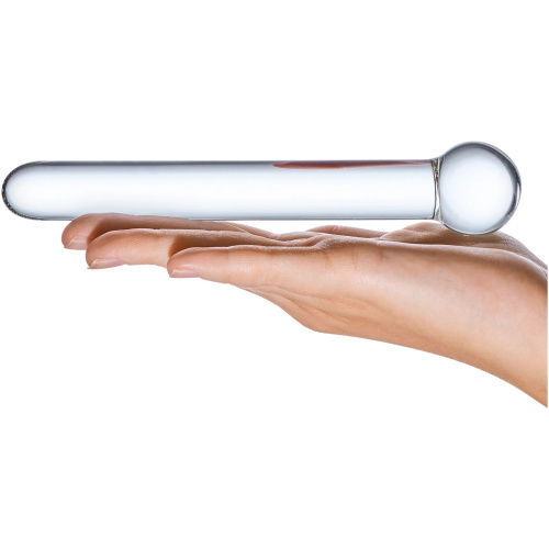 7 Inch Straight Glass Dildo