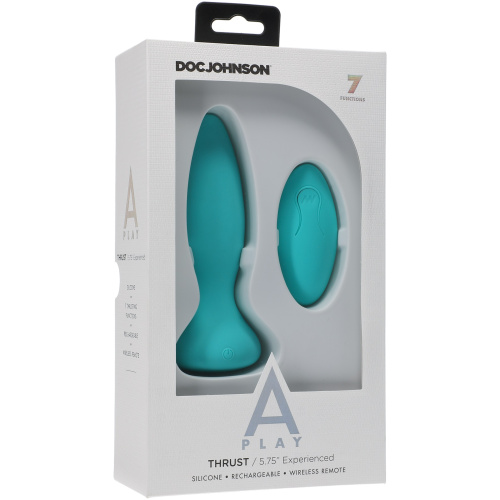 A-Play - Thrust - Experienced - Rechargeable Silicone Anal Plug With Remote