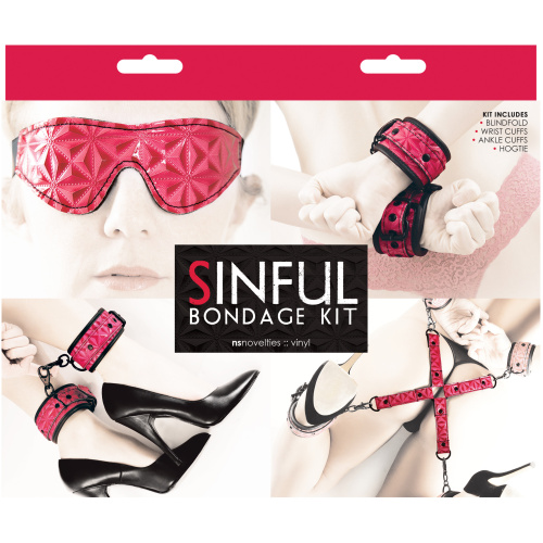 Sinful - Bondage Kit - Pink