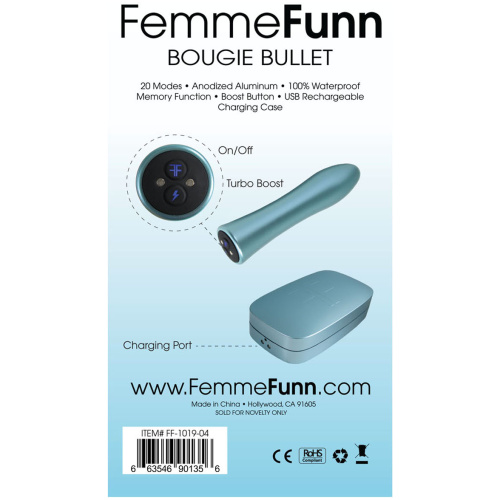 Bougie Bullet - Light Blue