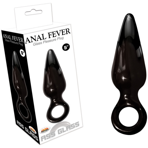 Ass Glass Anal Fever Glass Pleasure Plug - 5"