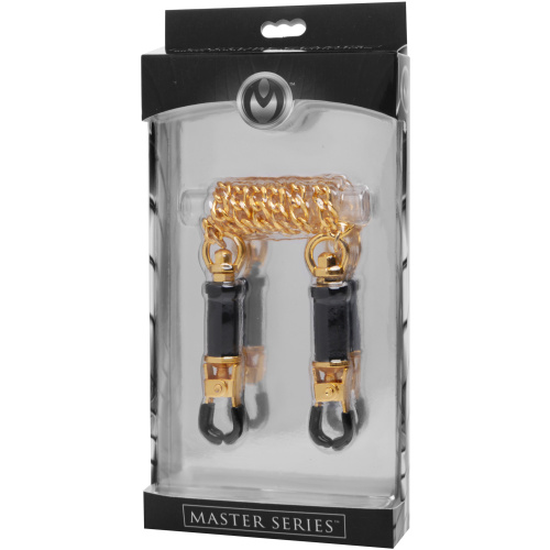 Deluxe Asjustable Nipple Clamps - Gold