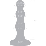 Triple Play Beaded Butt Plug