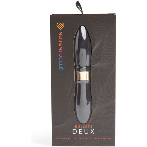 Sensuelle Double Ended Deux Bullet - Black