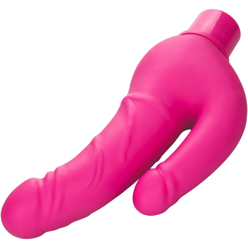 Rechargeable Power Stud Over and Under - Pink