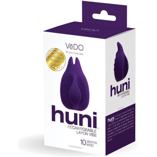 Huni Rechargeable Finger Vibe - Deep Purple