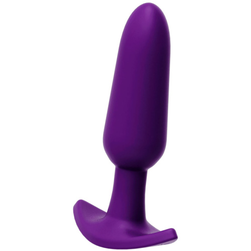 Bump Plus - Rechargeable Remote Control Anal Vibe - Deep Purple